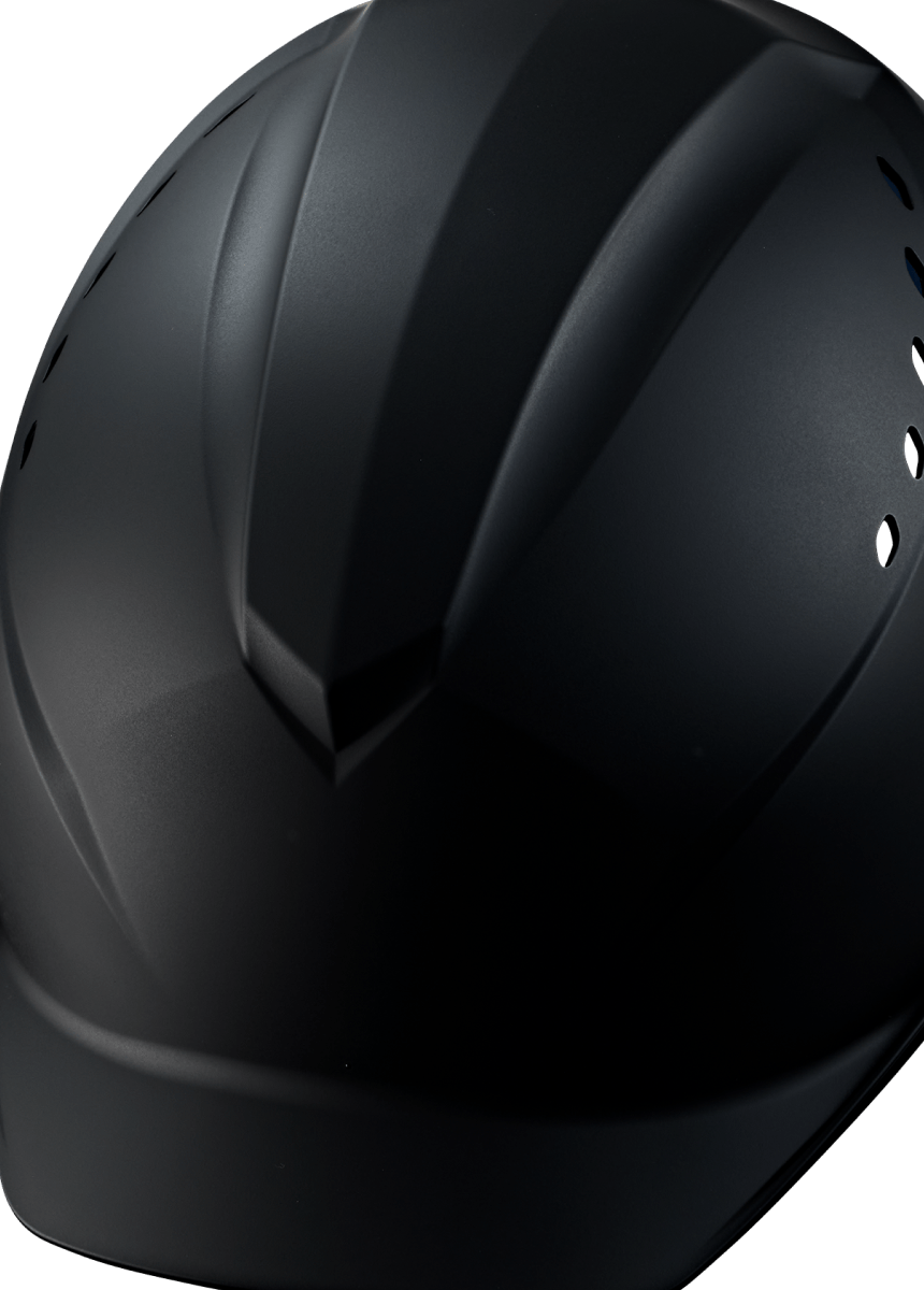 マット(艶消し)塗装ヘルメット